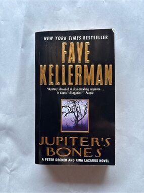 Jupiter's Bones by Faye Kellerman Paperback Peter Decker Mystery Thriller